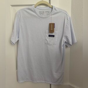 Patagonia white t shirt w pocket